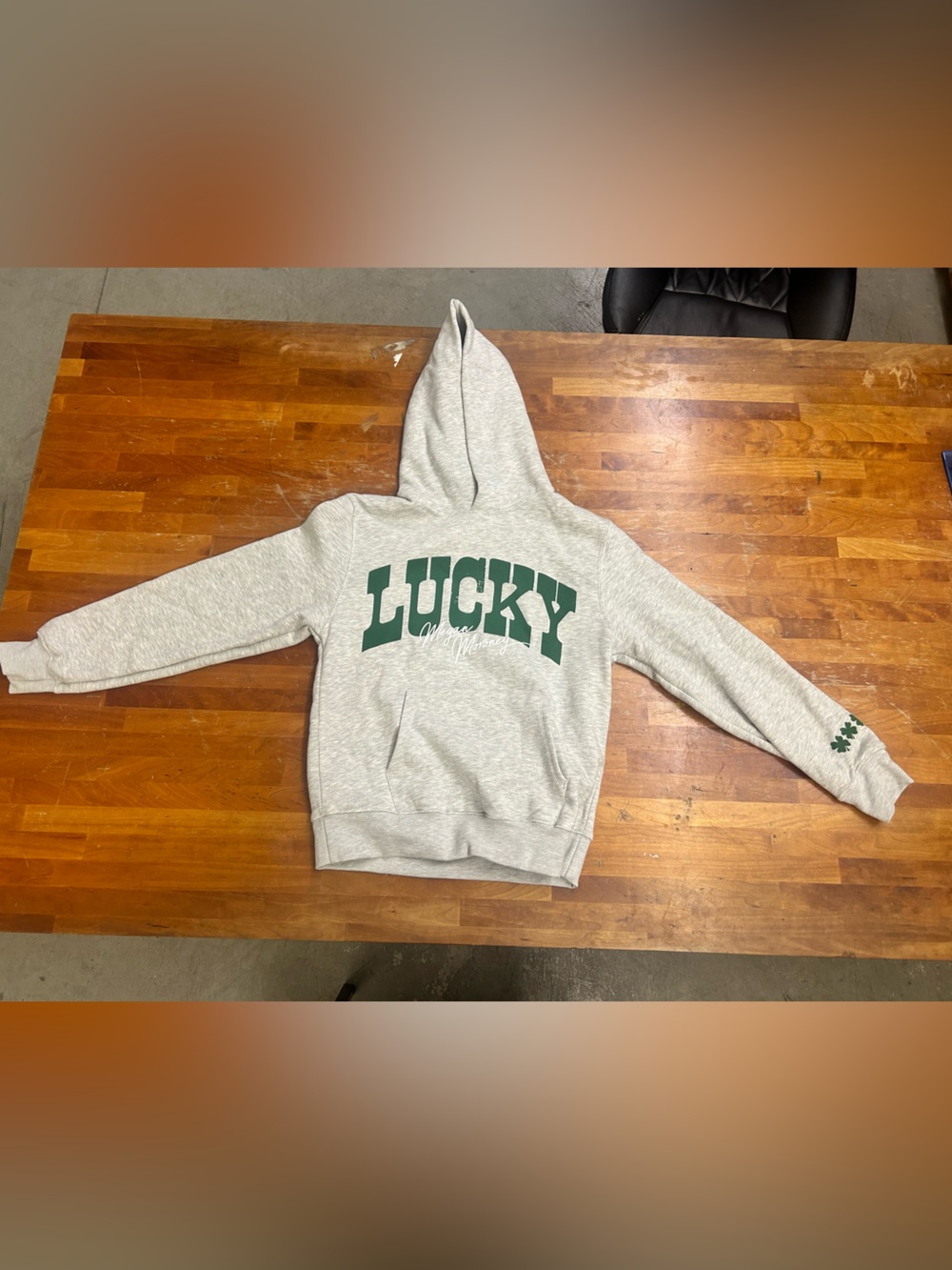 megan moroney lucky 3 year anniversary hoodie small